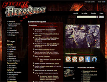 Tablet Screenshot of extremeheroquest.com